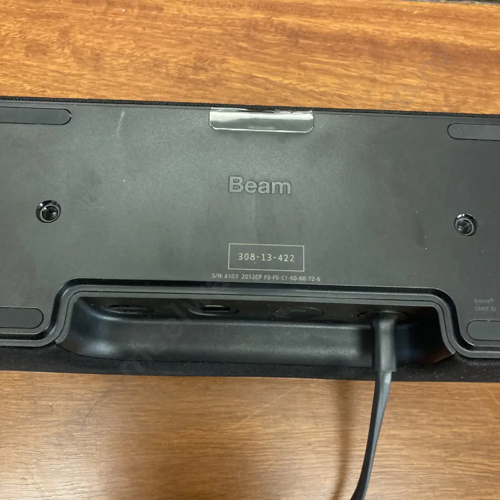 Sonos Beam Smart Soundbar, Model S14, Black Image 1++